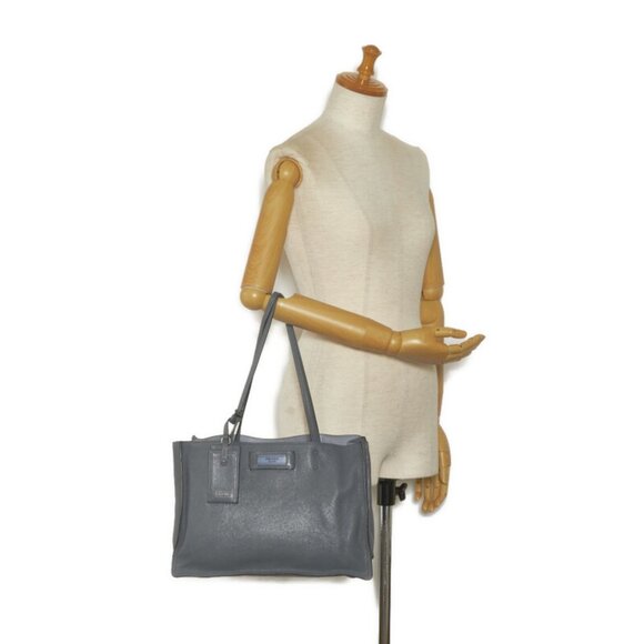 PRADA Blue Leather Shoulder Bag - Picture 13 of 13